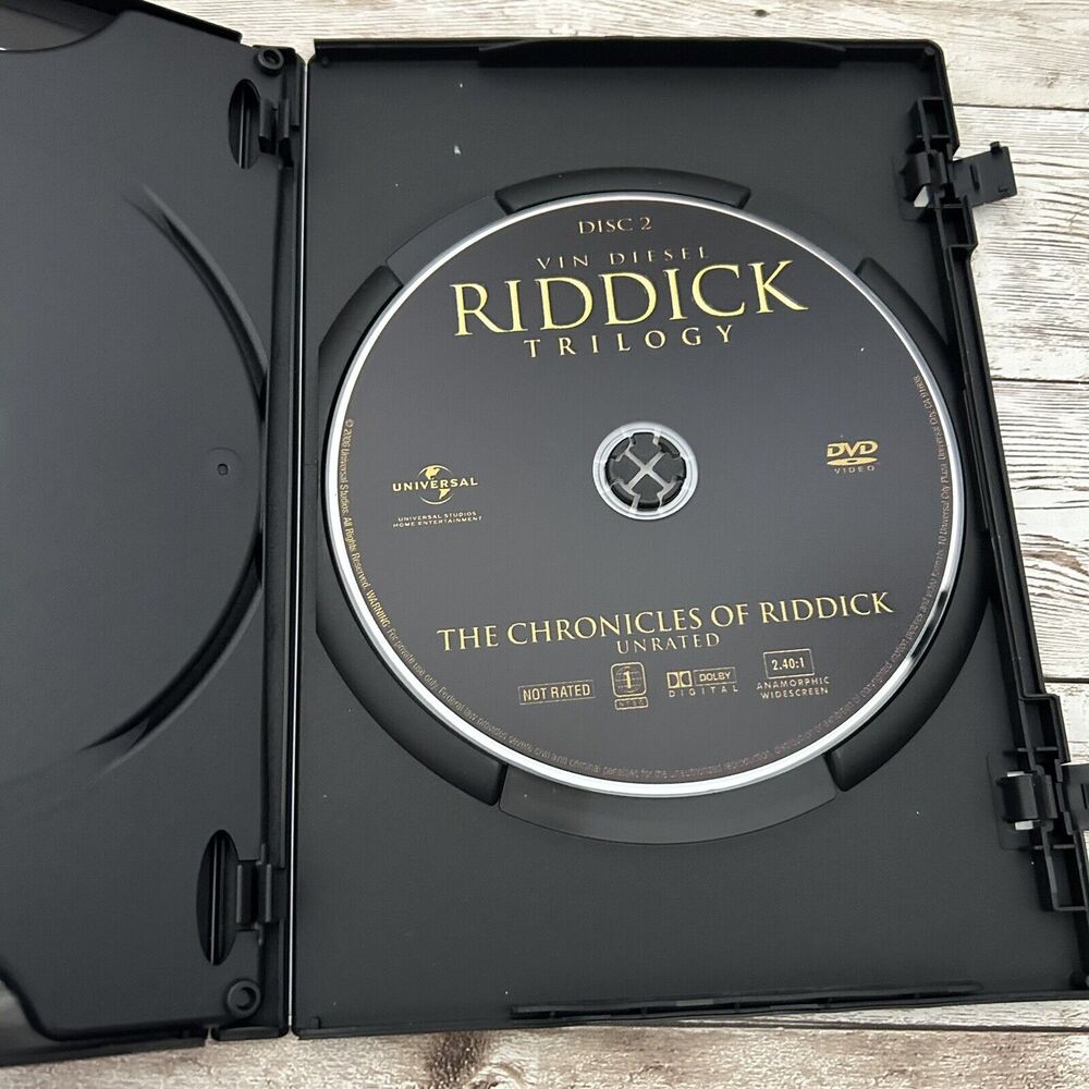 4/$25 Riddick Trilogy (DVD, 2006) - Picture 6 of 6